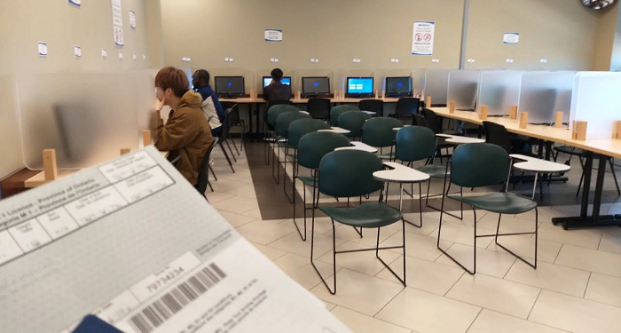 Приложение для первого прохождения теста G1 в Онтарио