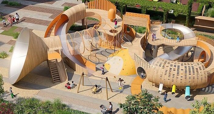 Переваги сучасних дитячих майданчиків
