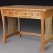 What is a writing desk called and how does it differ from other desks